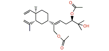 Loba-8,10,13(15)-trien-14,17,18-triol 14,17-diacetate